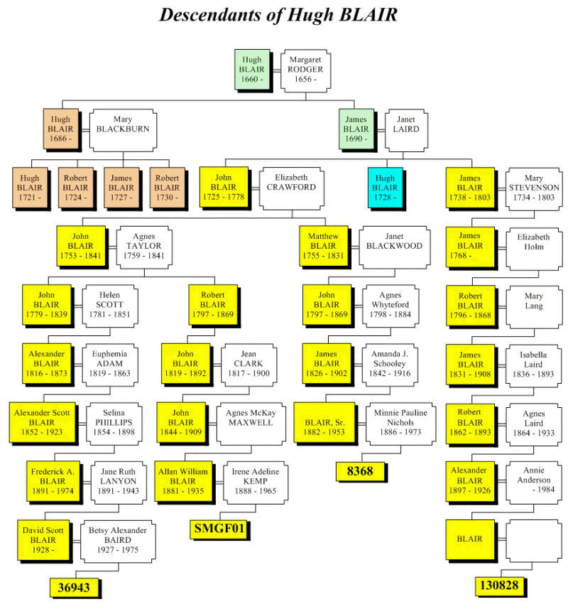 Ladymuir Pedigree